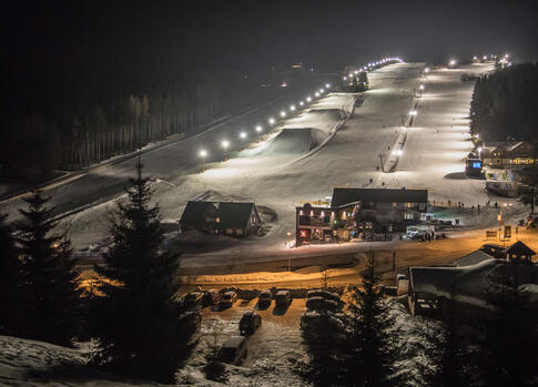 SkiResort ČERNÁ HORA - PEC - večerní lyžování Protěž