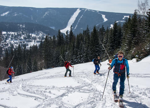 Skialpinismus v Krkonoších