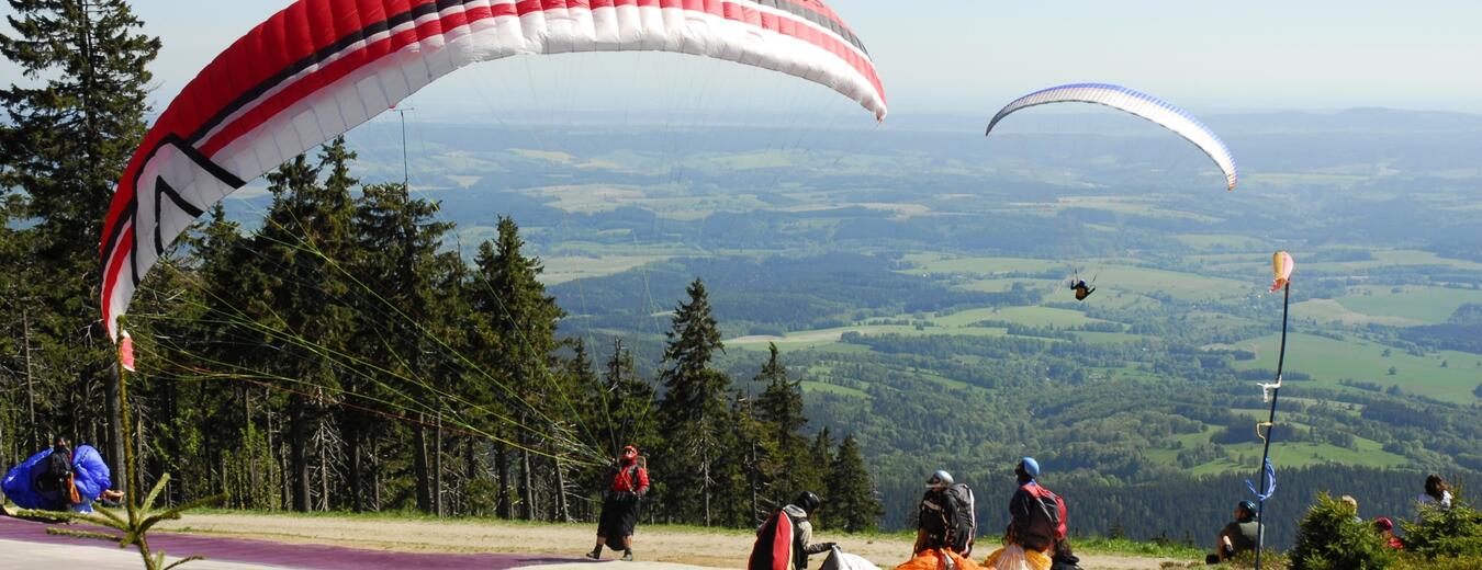 Paragliding school Dolní Kalná