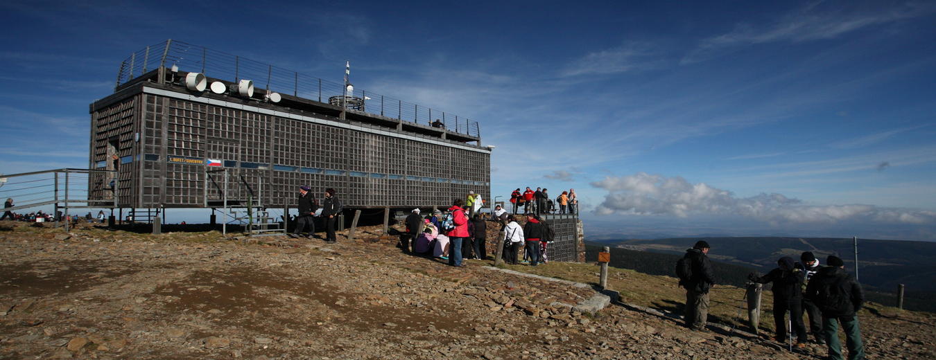 Poststelle Anežka auf der Schneekoppe