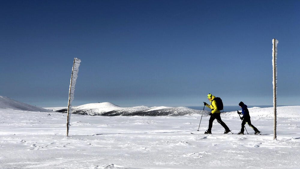 Skialpinistické trasy v Krkonoších