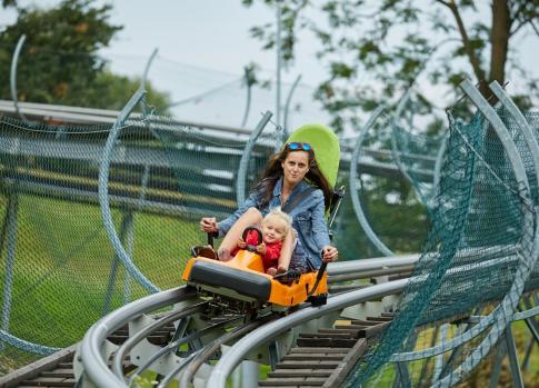 Allwetterrodelbahn Berta, Mladé Buky