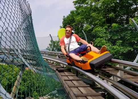 Allwetterrodelbahn Berta, Mladé Buky