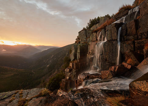 Pancavsky Waterfall