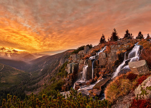 Pancavsky Waterfall