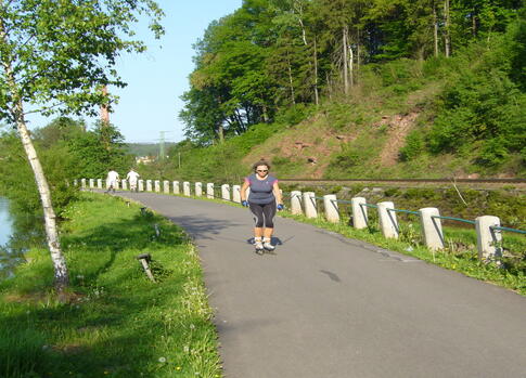 Ścieżka rowerowa nad Łabą