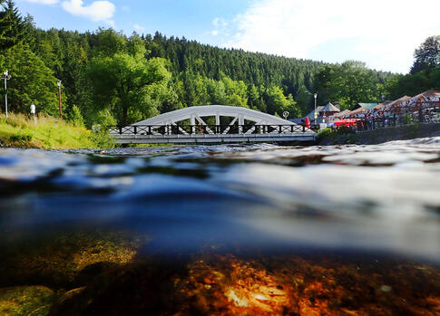 White bridge, Špindlerův Mlýn