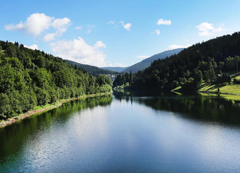 Elbe dam