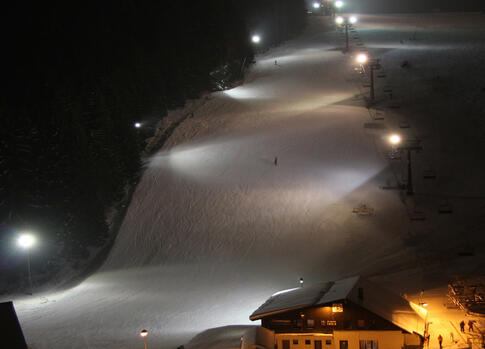 Skiareál Aldrov - večerni lyžování