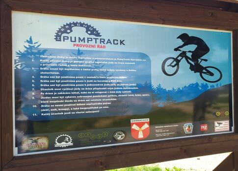 Pumptrack in Harrachov