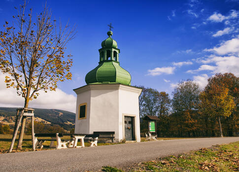 Kaplička na Kostelním vrchu