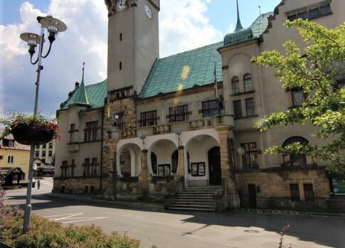 Town hall and town hall tower