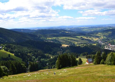 Widok na Rokytnice nad Jizerou