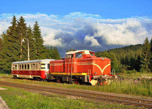 Zahnradbahn Tanvald - Kořenov - Harrachov