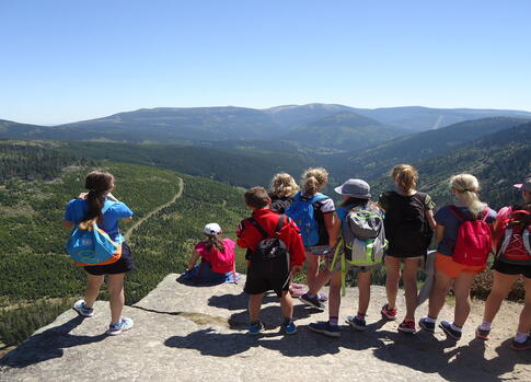 Karkonosze z dziećmi