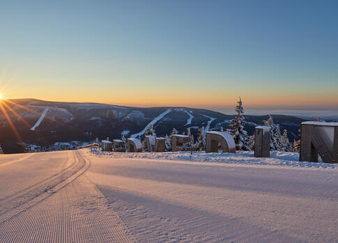 Skigebiet Špindlerův Mlýn - Medvědín