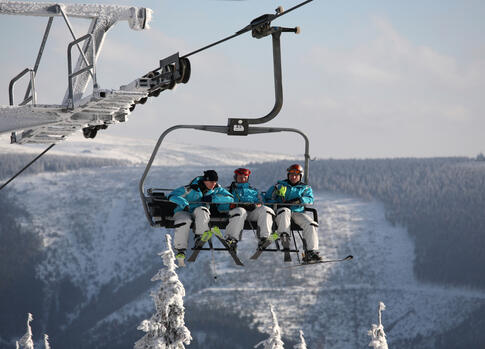 Skigebiet Špindlerův Mlýn