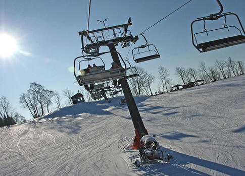 Skigebiet Vítkovice v Krkonoších