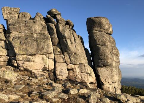 Poledni kamen Rock Formation