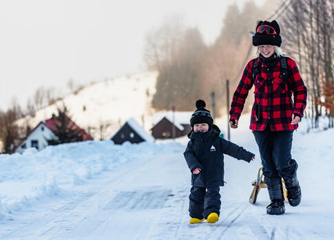 Z Rokytnice nad Jizerou na Dvoračky