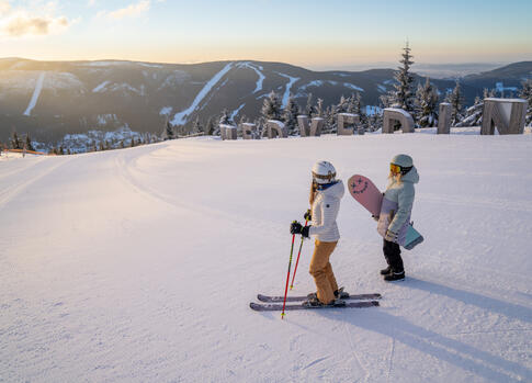 Come to ski to the highest Czech mountains