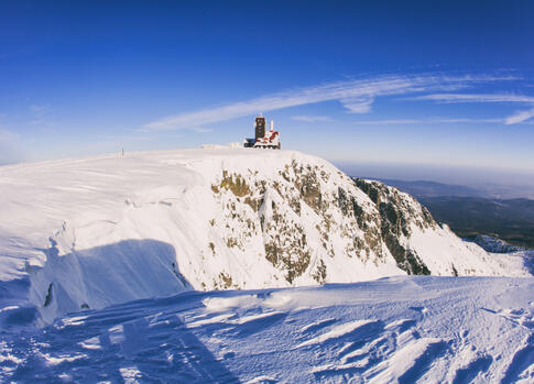 Sněžné Jámy im Winter