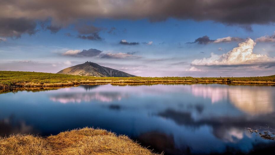 Opravdové Krkonoše panorama