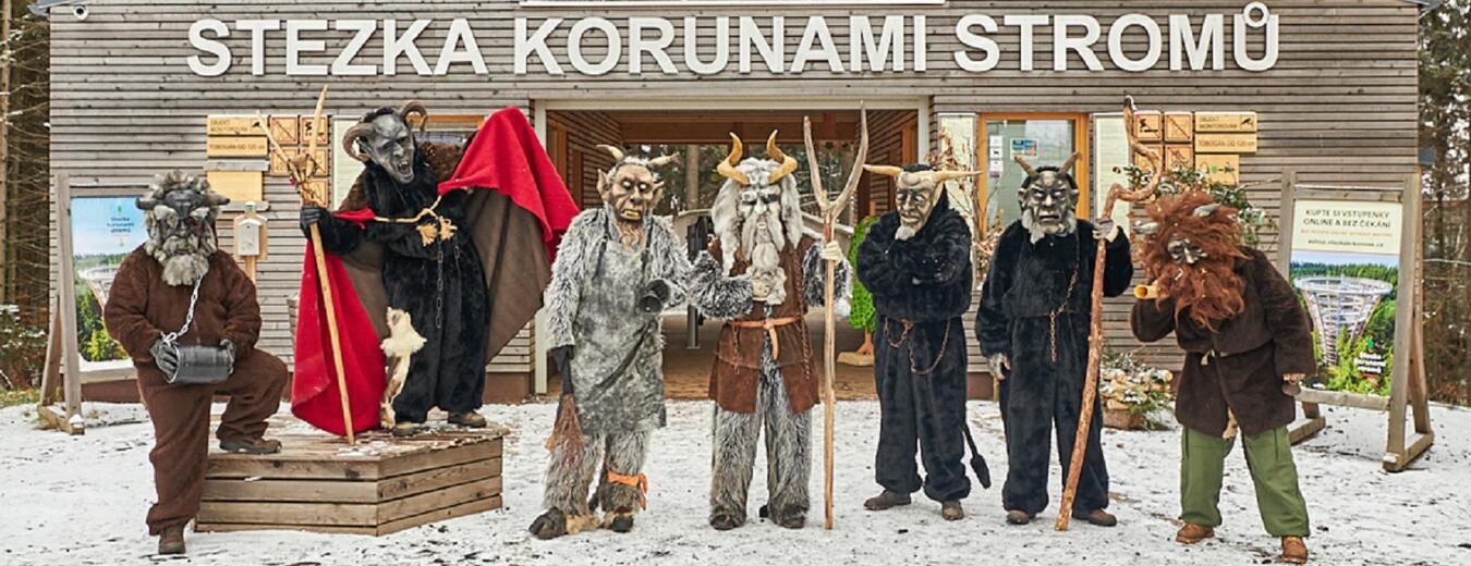 Čerti na Stezce korunami stromů – Janské Lázně