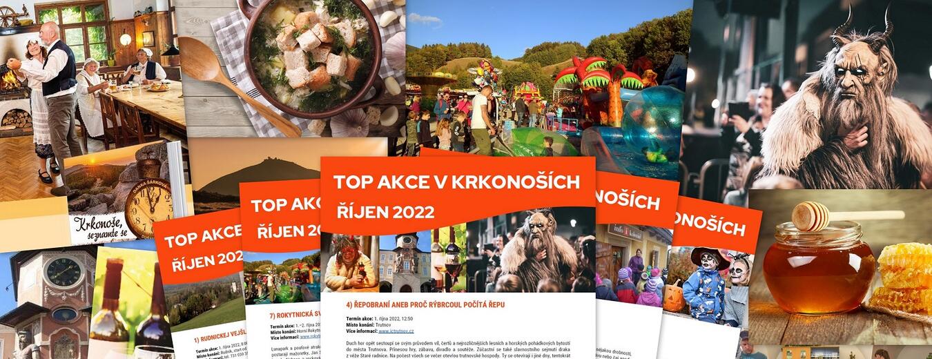 TOP akce v Krkonoších říjen 2022