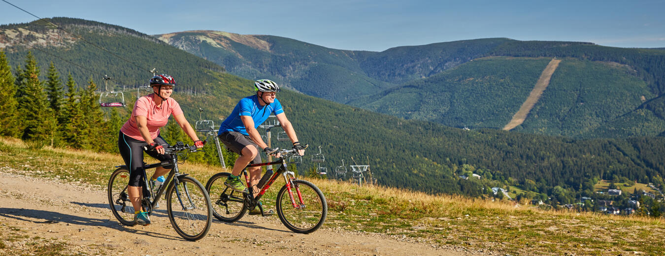 Cycling in the Krkonose