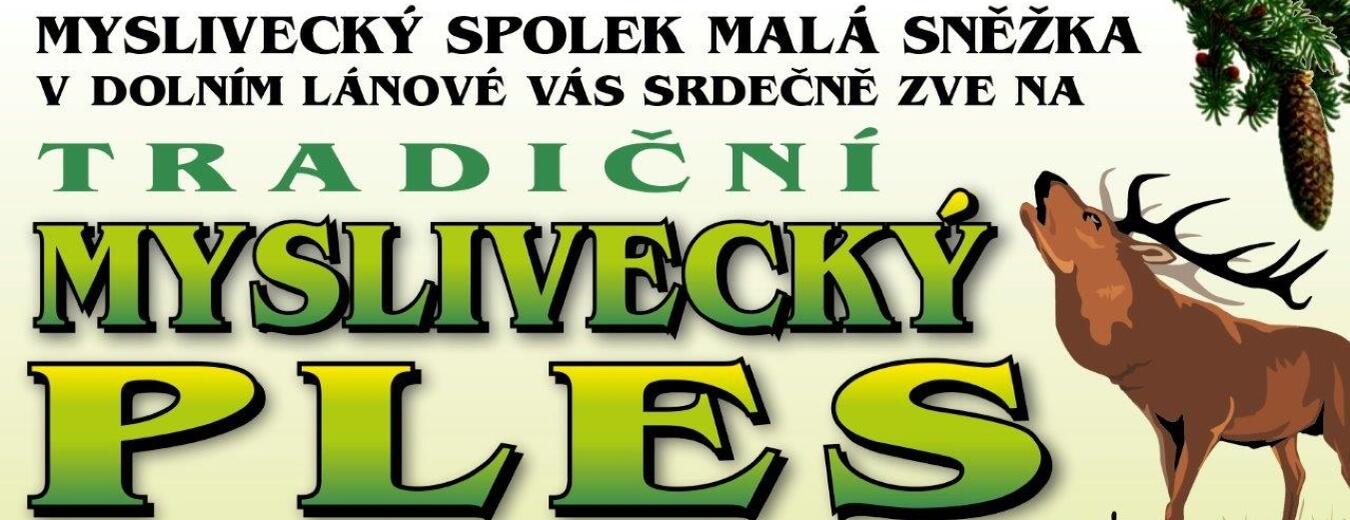 Myslivecký ples v Dolním Lánově
