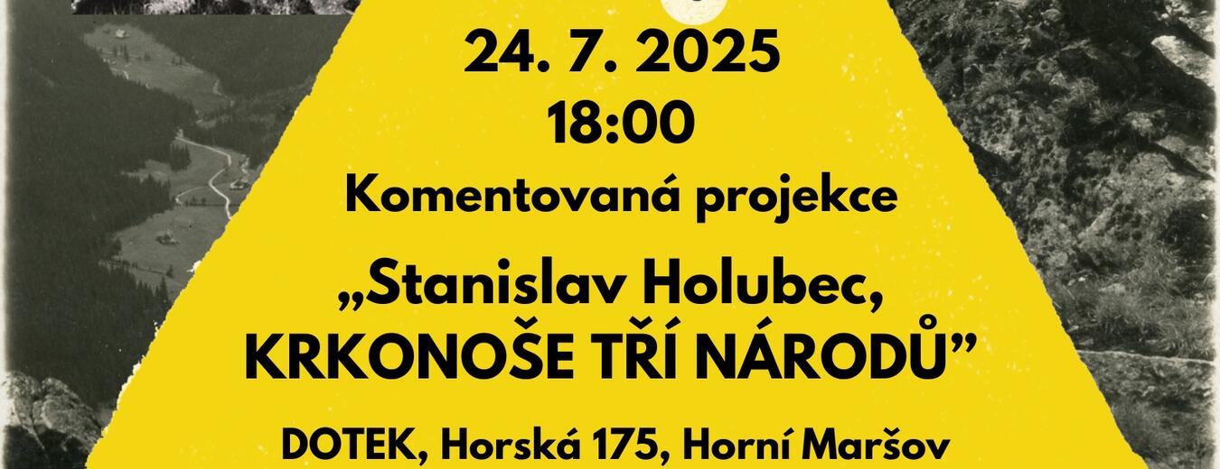 Komentovaná projekce - Krkonoše tří národů 