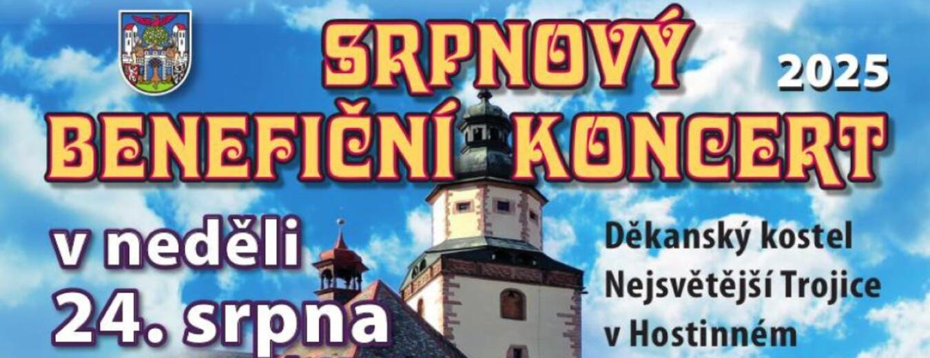 Srpnový benefiční koncert 