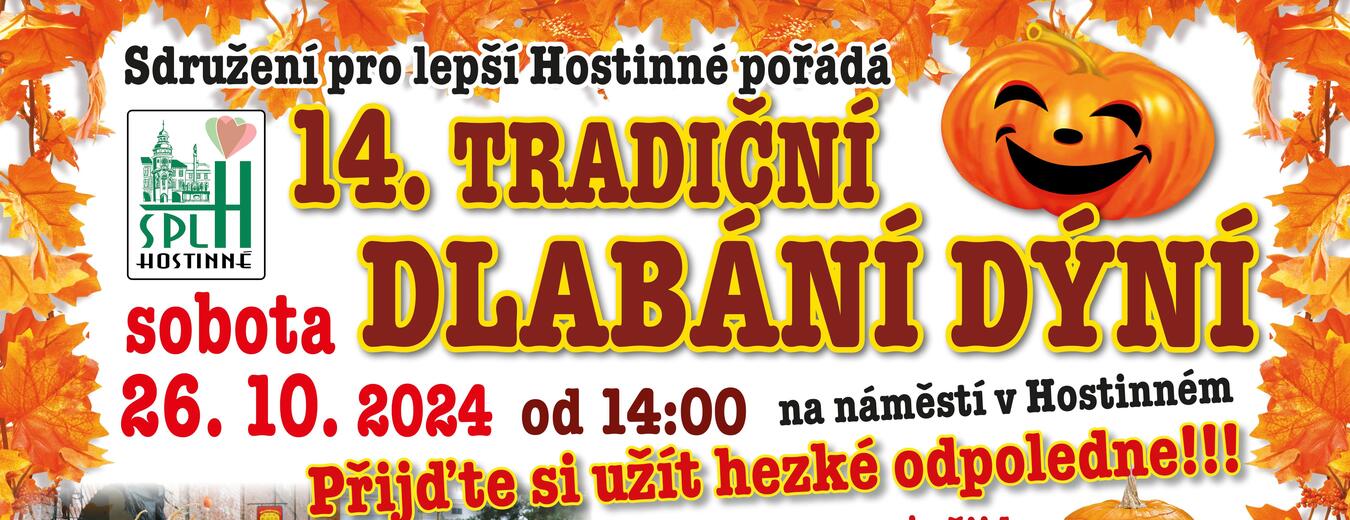 14. tradiční dlabání dýní v Hostinném