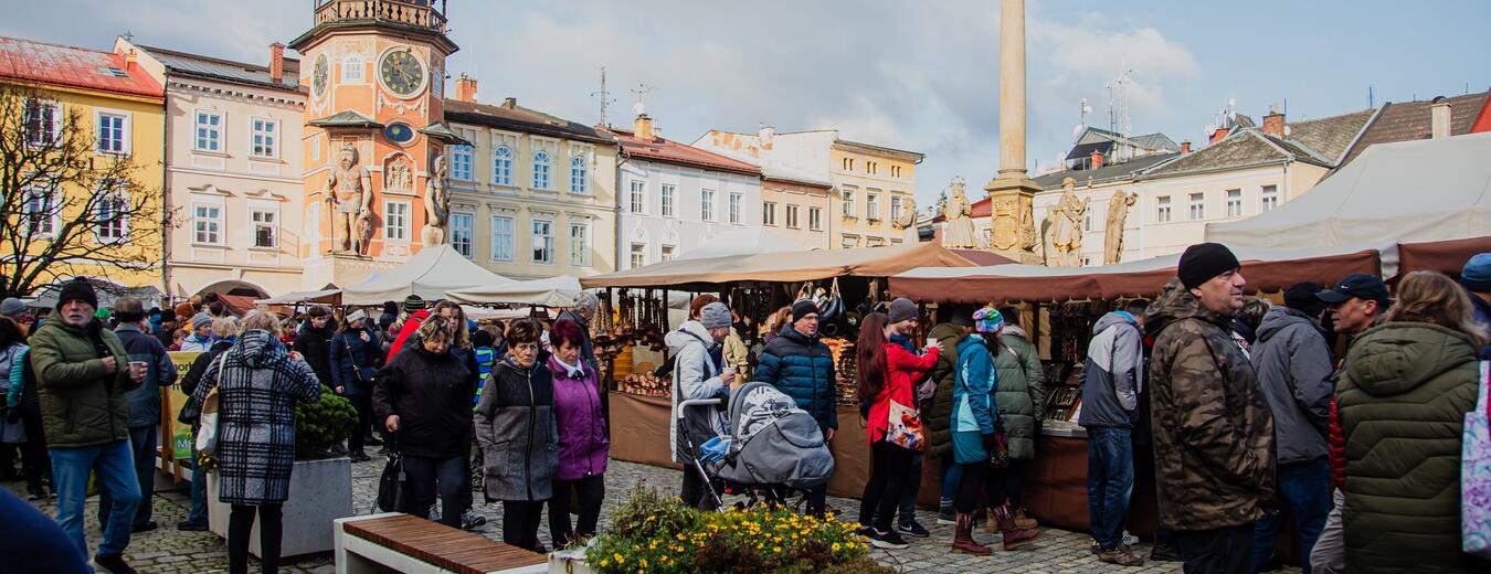 18. český řemeslný trh pod obry v Hostinném