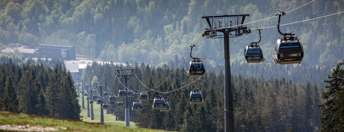 Kabinková lanovka ČERNOHORSKÝ EXPRESS