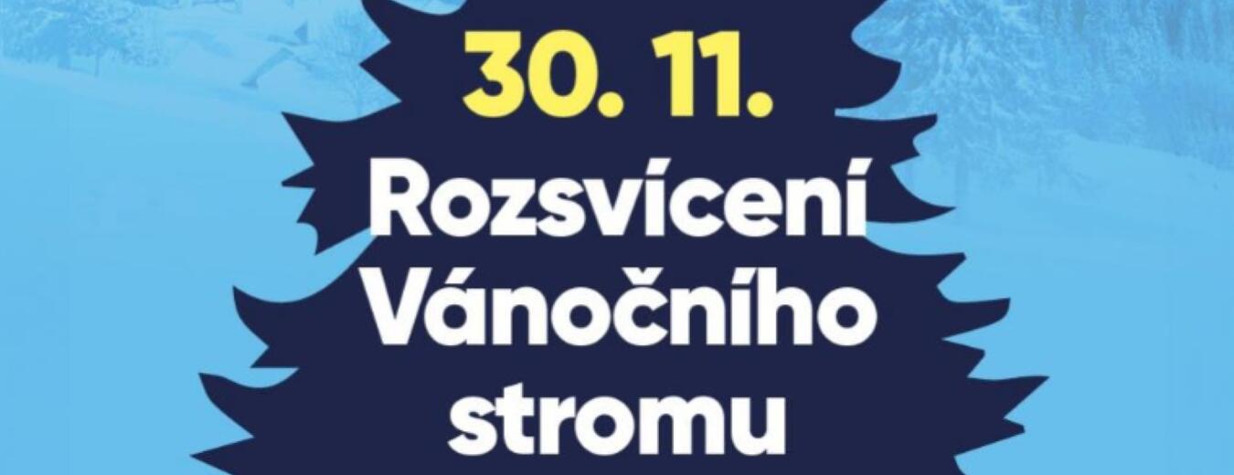 Rozsvícení vánočního stromu 