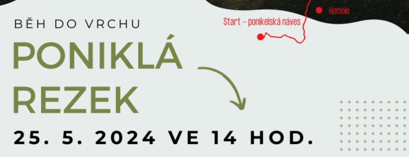 Běh do vrchu Poniklá – Rezek