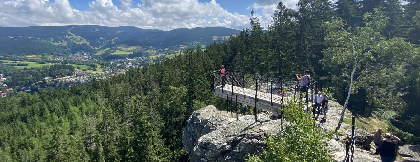 Hlidka na Strazi Forest Park with Lookout Towers