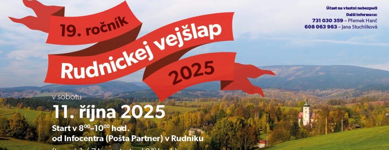 Rudnický vejšlap 2025 