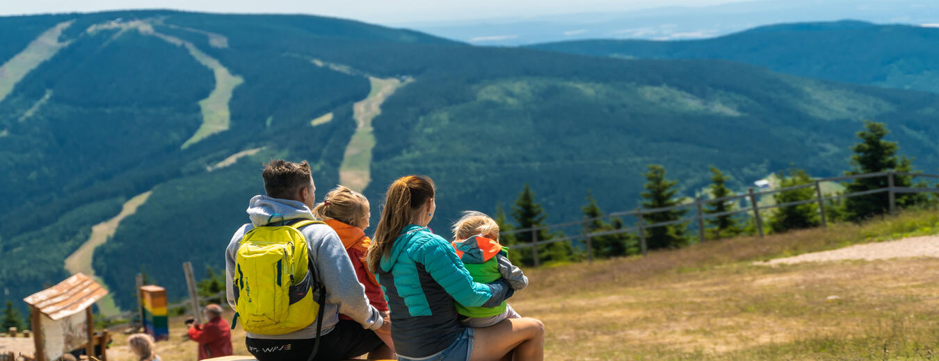 Krkonoše s dětmi