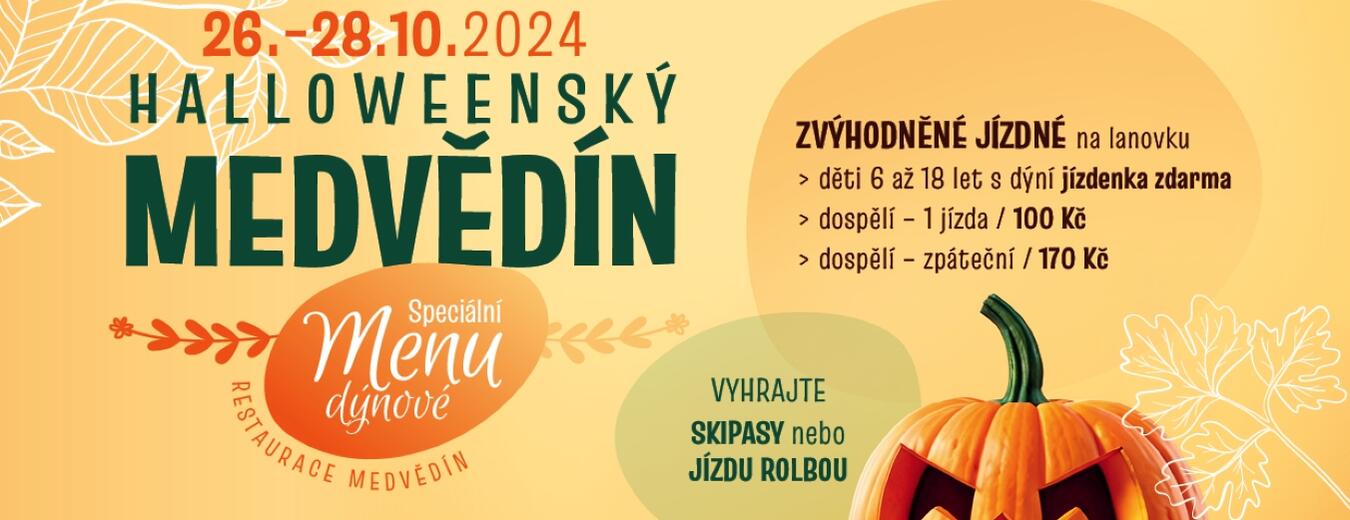 Halloweenský Medvědín