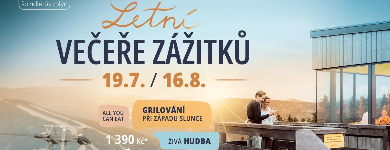 Letní večeře zážitků