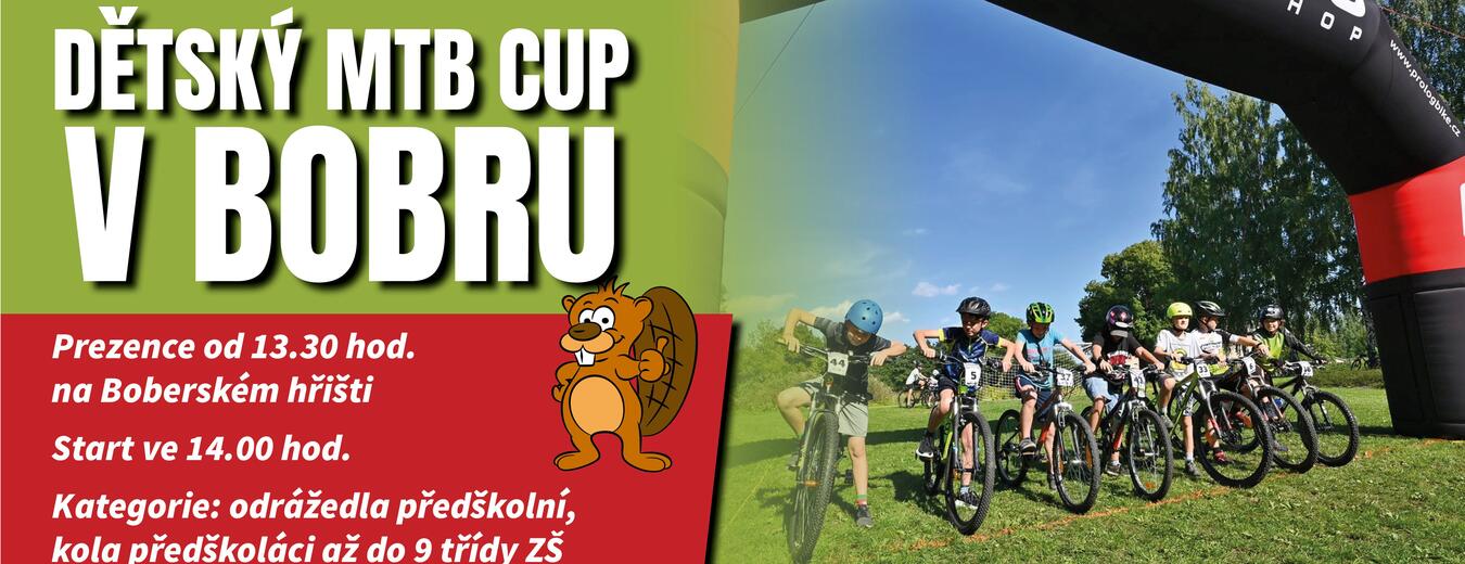 Dětský MTB CUP v Bobru