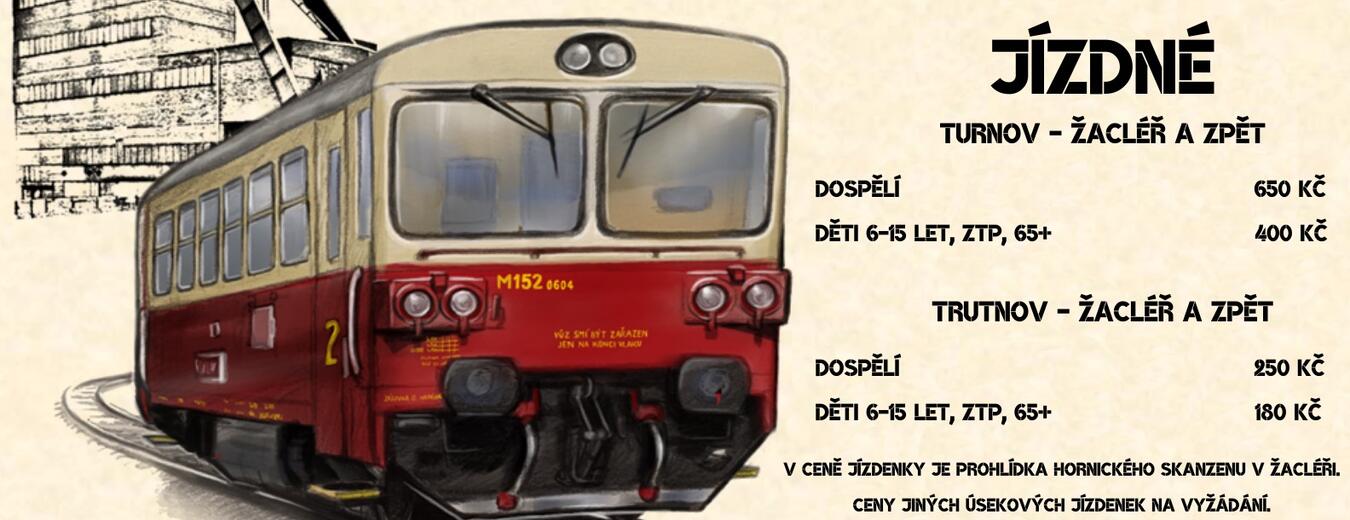 Motoráčkem do Hornického skanzenu Žacléř