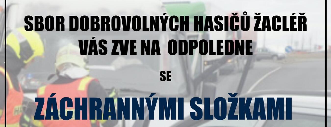 Odpoledne s integrovaným zachranným systémem