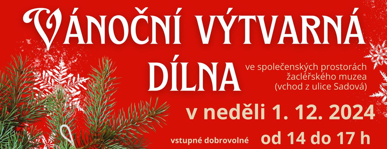 Vánoční výtvarná dílna