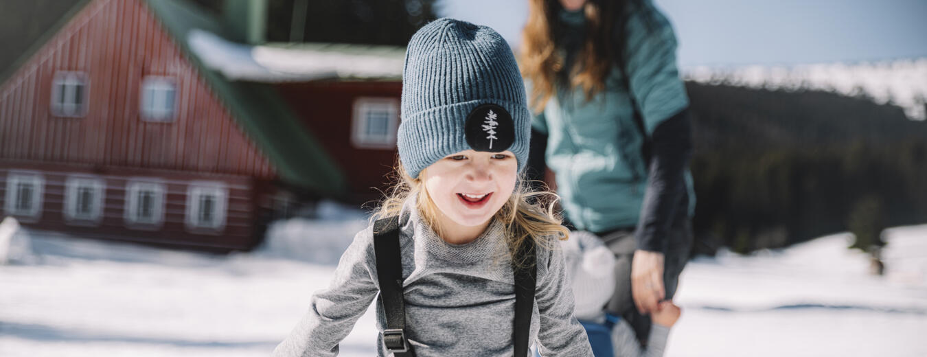 Zimní dovolená s dětmi v Krkonoších