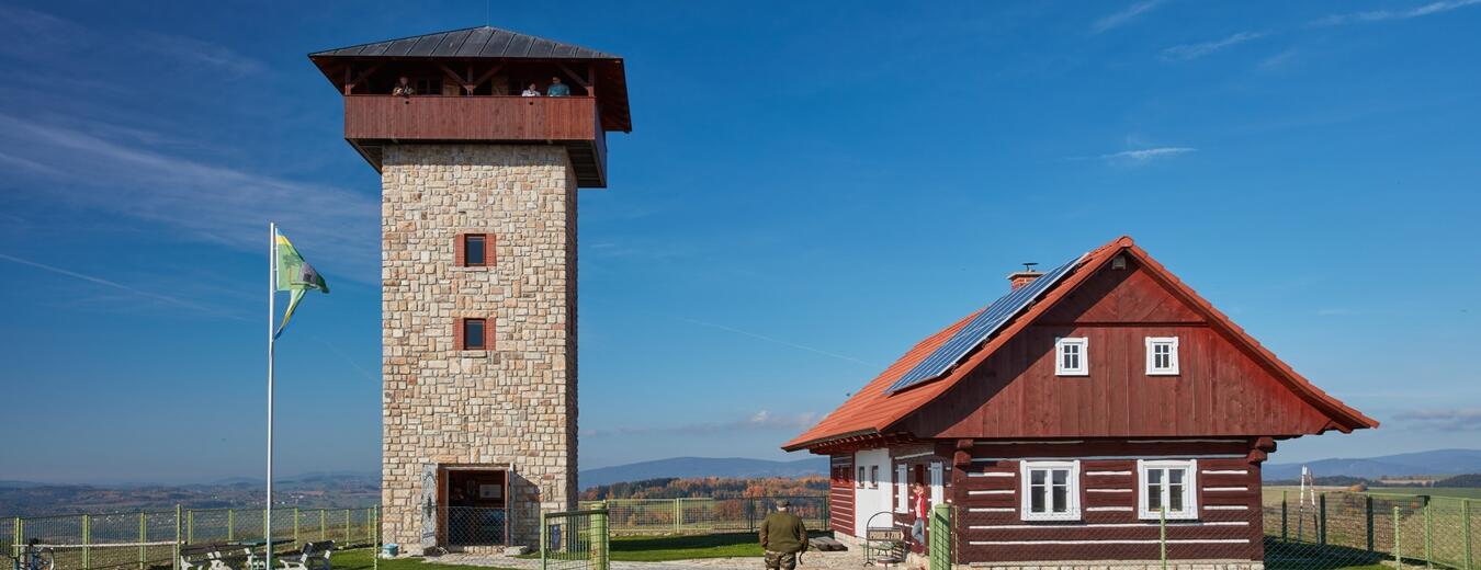 17. listopad na rozhledně U Borovice