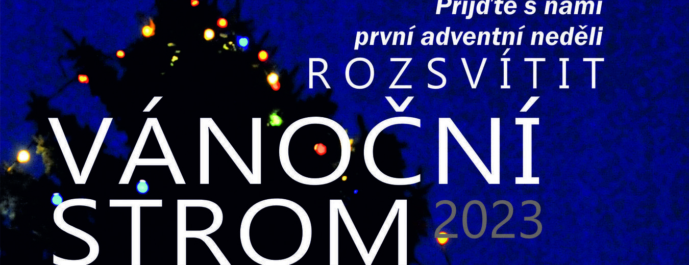 Rozsvícení vánočního stromu - Vrchlabí